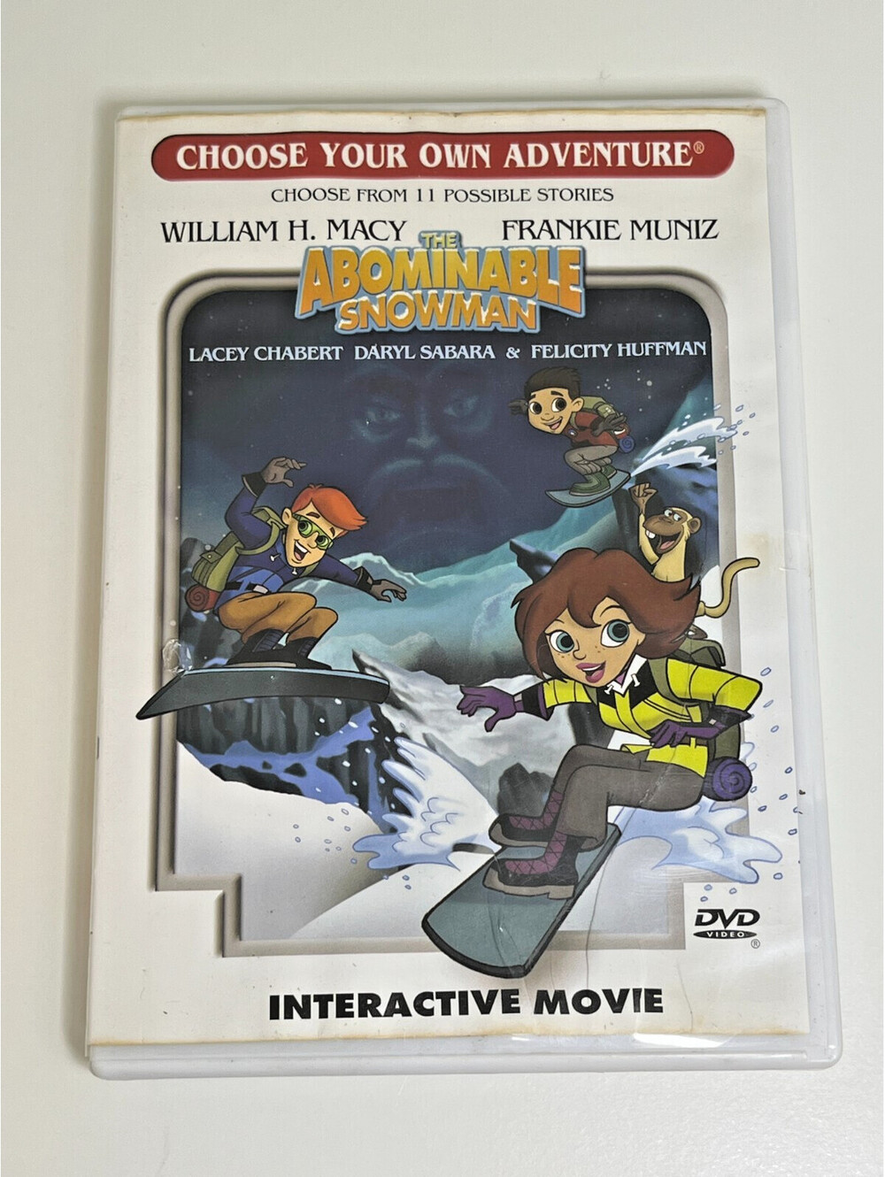 Choose Your Own Adventure Abominable Snowman Interactive DVD Macy Muniz